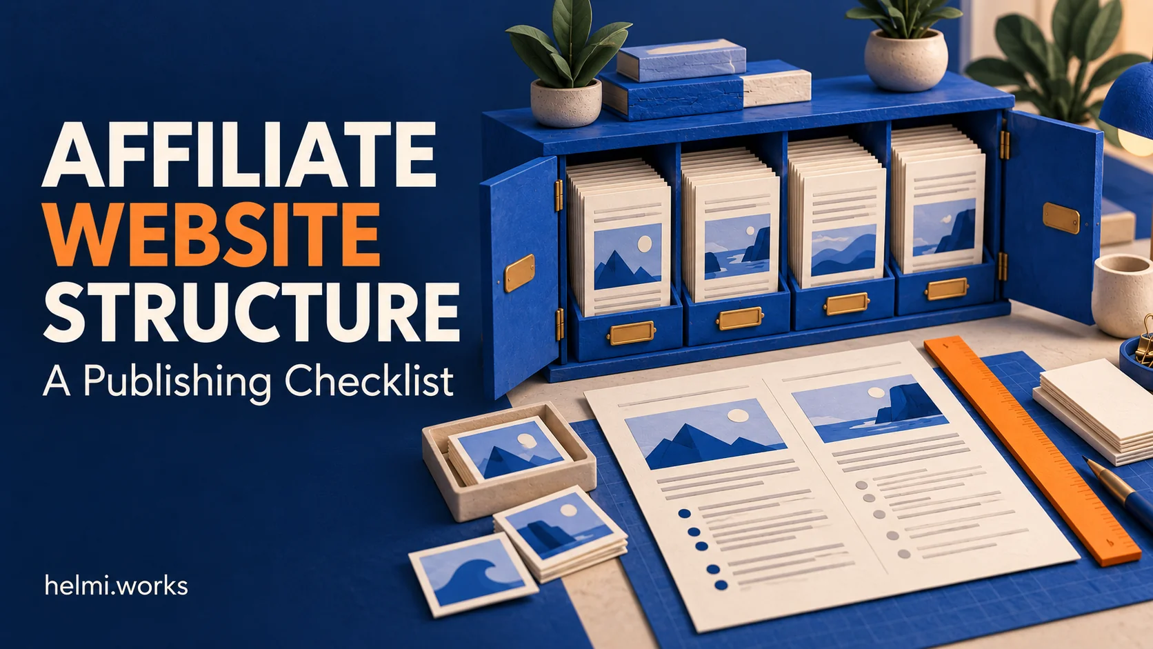Affiliate Website Structure: A Publishing Checklist