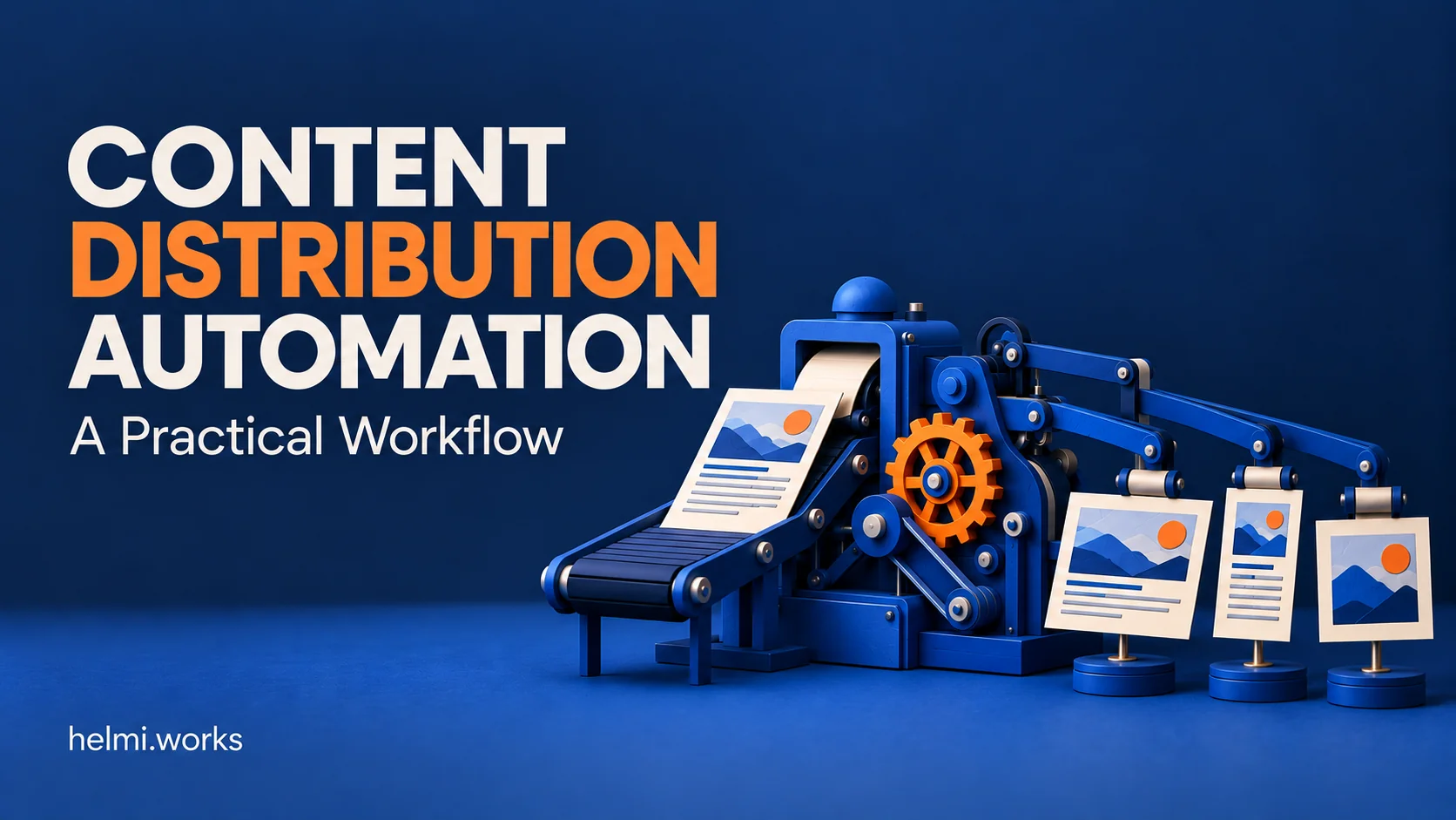 Content Distribution Automation: A Practical Workflow