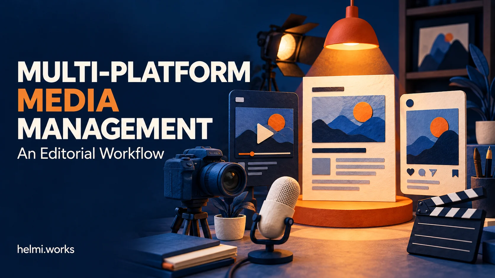 Multi-Platform Media Management: An Editorial Workflow